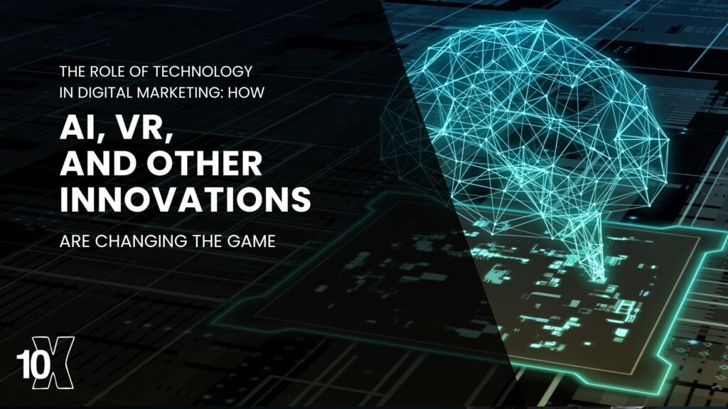 The role of technology in digital marketing: how AI, VR, and other innovations are changing the game