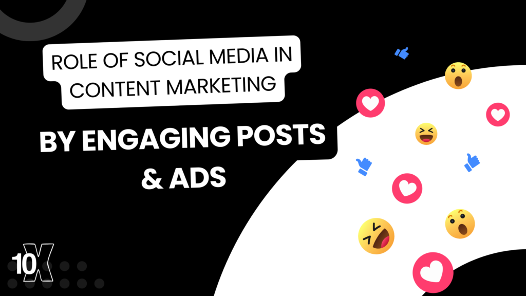 Role of Social Media in Content Marketing By Engaging Posts & Ads