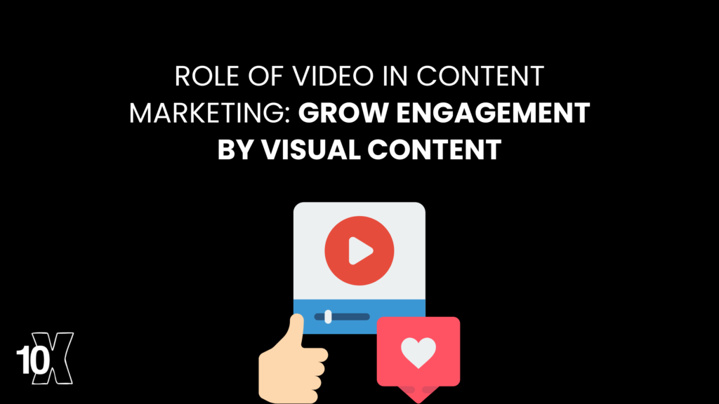 Role of Video in Content Marketing: Grow Engagement by visual content