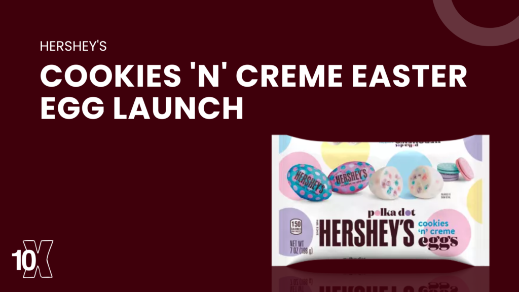 Hershey's Cookies 'n' Creme Easter egg launch