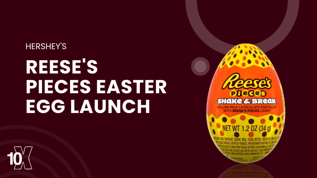 Hershey's Reese's Pieces Easter egg launch