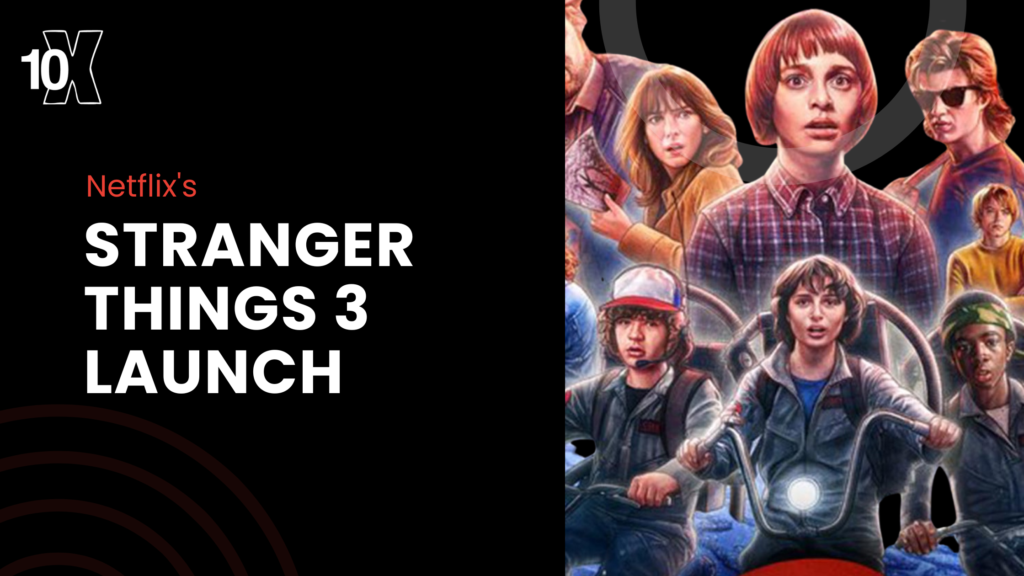 Netflix's Stranger Things 3 launch