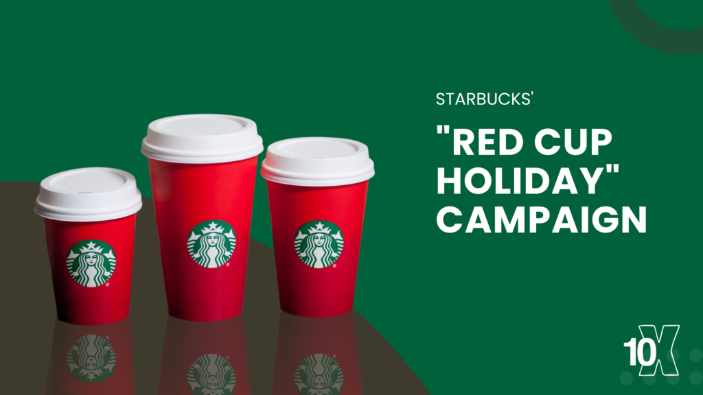 Starbucks' red cup holiday campaign