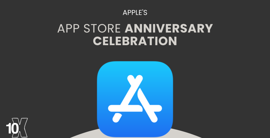 Apple's App Store anniversary celebration