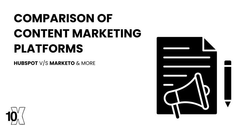 Comparison of content marketing platforms: HubSpot v/s Marketo & more