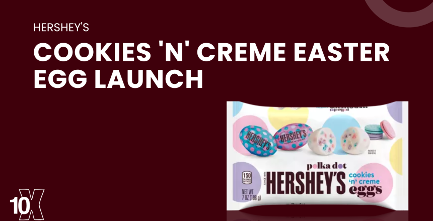 Hershey's Cookies 'n' Creme Easter egg launch