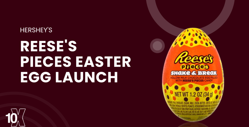 Hershey's Reese's Pieces Easter egg launch