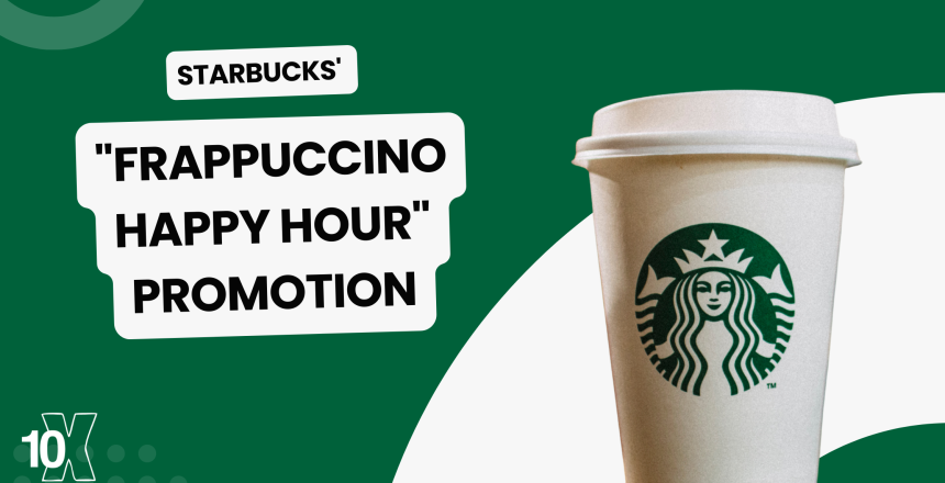 Starbucks' Frappuccino Happy Hour promotion